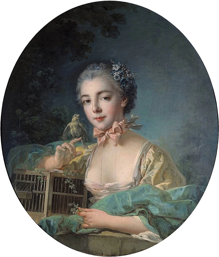 Ritratto di madame Badoin, figlia dell'artista - Musée Cognacq, Jay, Parigi
